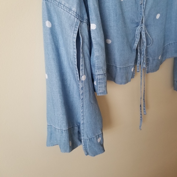 Anthropologie Cloth and Stone tie back top - Picture 4 of 9